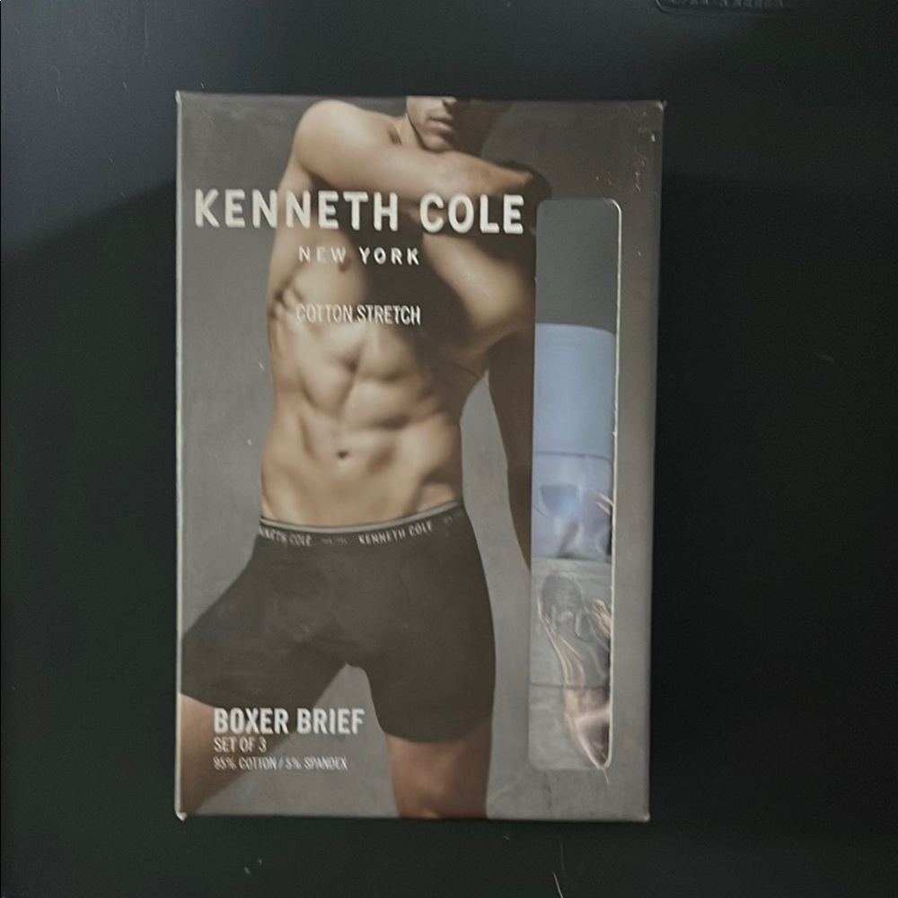 Kenneth Cole Men's Boxer Briefs - 3 Color Set